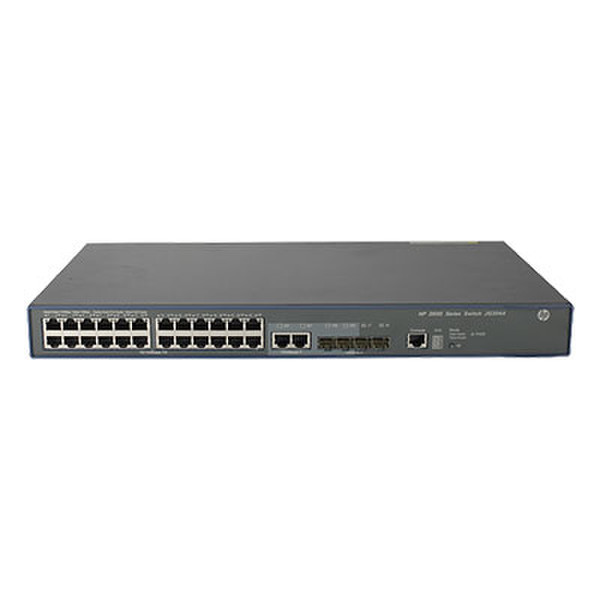 Hewlett Packard Enterprise 3600-24 v2 SI Switch Управляемый L3 Fast Ethernet (10/100) 1U Серый