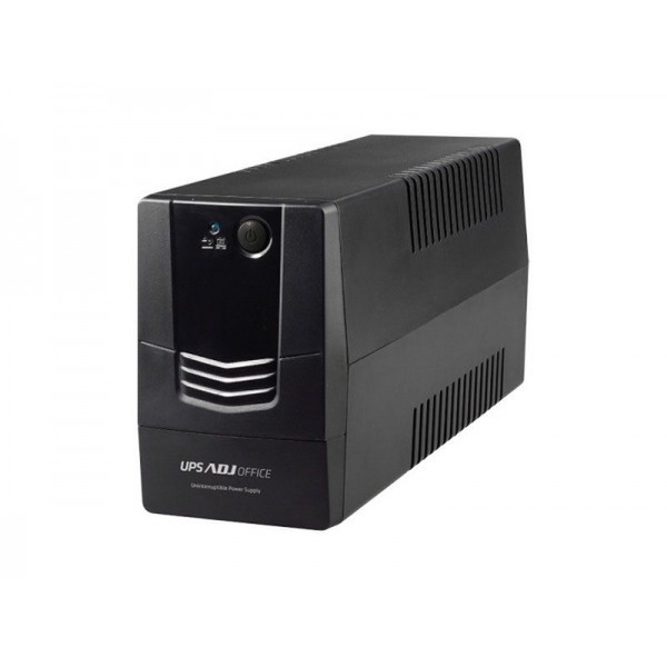 Adj UPS1404 1400VA 2AC outlet(s) Compact Black uninterruptible power supply (UPS)