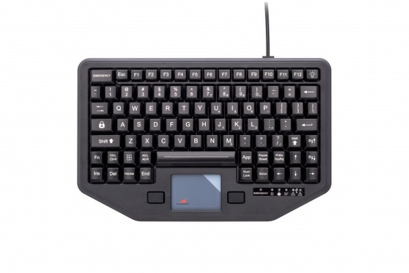 Havis PRO-KB-114 QWERTY Schwarz Tastatur für Mobilgeräte