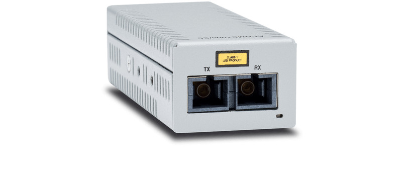 Allied Telesis DMC1000/SC 1000Mbit/s 850nm Multi-Modus Grau Netzwerk Medienkonverter