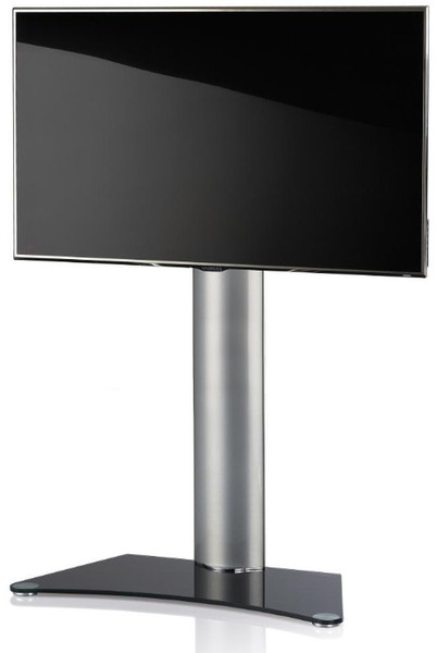 VCM Morgenthaler 17050 Flat panel Multimedia stand Алюминиевый, Черный multimedia cart/stand