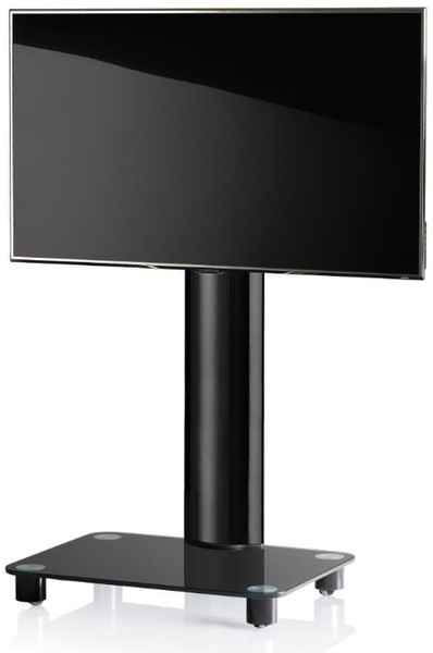VCM Morgenthaler 17106 Flat panel Multimedia stand Black multimedia cart/stand