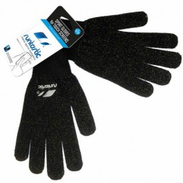 runtastic 103083 Polyamide,Polyester,Viscose,Wool Black protective glove