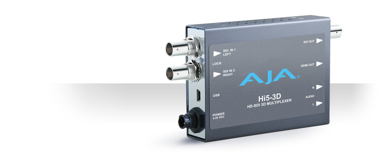 AJA Hi5-3D Dual HD-SDI to 3D Multiplexer