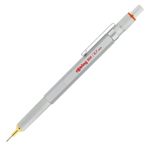 Rotring 1904448 Clip-on retractable ballpoint pen Silver ballpoint pen
