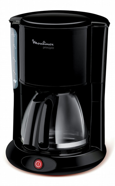 Moulinex Principio Drip coffee maker 1.25L 15cups Black