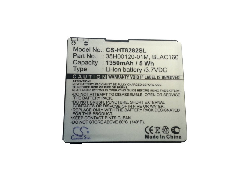 AboutBatteries 270367 Lithium-Ion 1350mAh 3.7V rechargeable battery