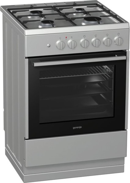 Gorenje K617E14XKD Freistehend Gas hob A Edelstahl