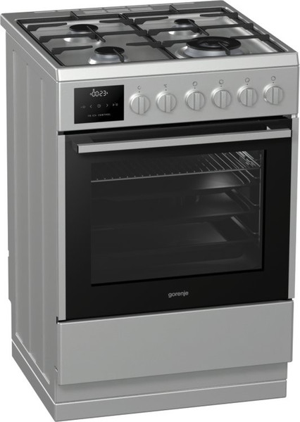 Gorenje K637E14XKE Freistehend Gas hob A Edelstahl