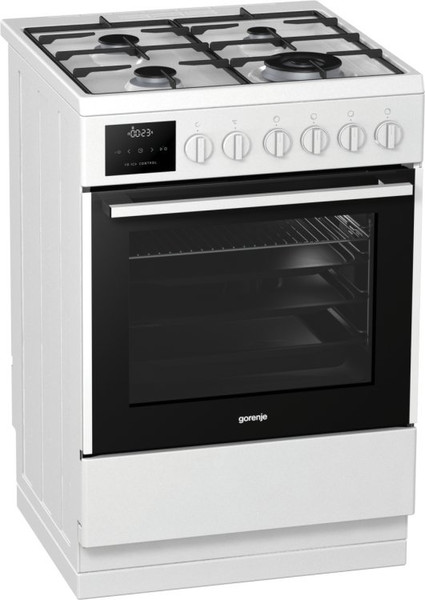 Gorenje K637E14WKE Отдельностоящий Gas hob A Белый