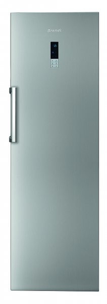 Brandt BFL484YNX freestanding 355L A++ Stainless steel refrigerator