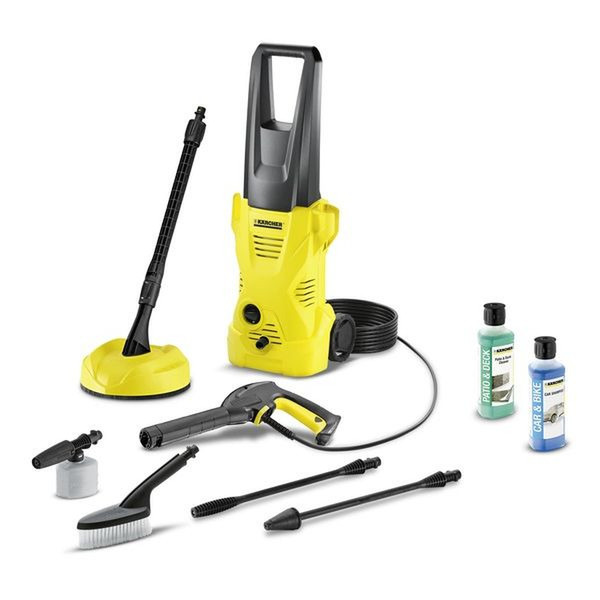 Kärcher K 2 Car & Home T50 Вертикальный Электрический 360л/ч 1400Вт Желтый pressure washer