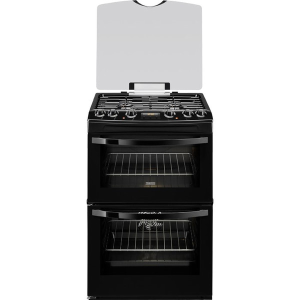 Zanussi ZCK68300B Freistehend Gas hob A Schwarz Küchenherd