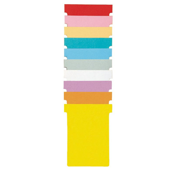 Kensington Т-карты цветные в блистерной упаковке, Размер 1, Красные (100 шт.)