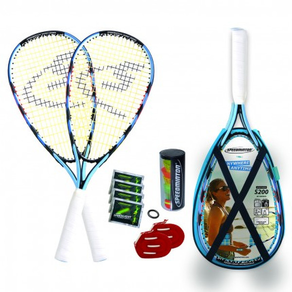 Speedminton Set S200 Aluminium Multicolour 2pc(s) sport racket