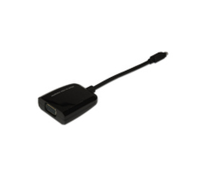 Motion 609.650.01 Micro-HDMI VGA (D-Sub) Черный адаптер для видео кабеля