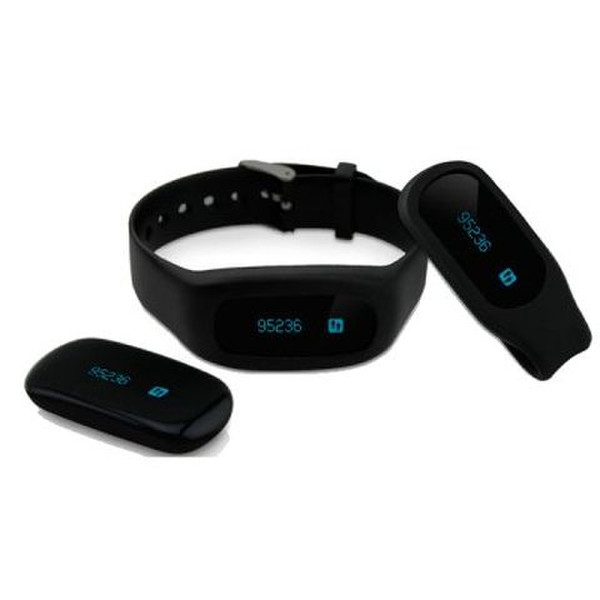 PRIXTON Activity bracelet Ttracker Armband activity tracker LED Wireless Black