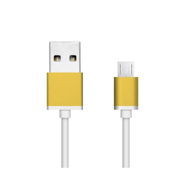 Unotec 28.0058.07.00 1m USB A Micro-USB A Gelb USB Kabel