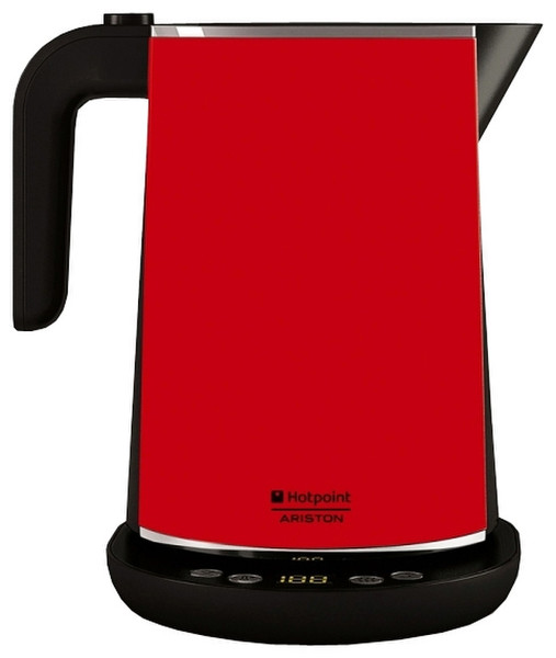 Hotpoint WK 24E AR0 1.7л 2400Вт Черный, Красный электрический чайник