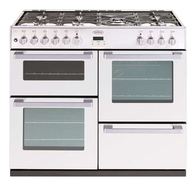 Belling DB4 100DF Freistehend Gas hob Weiß