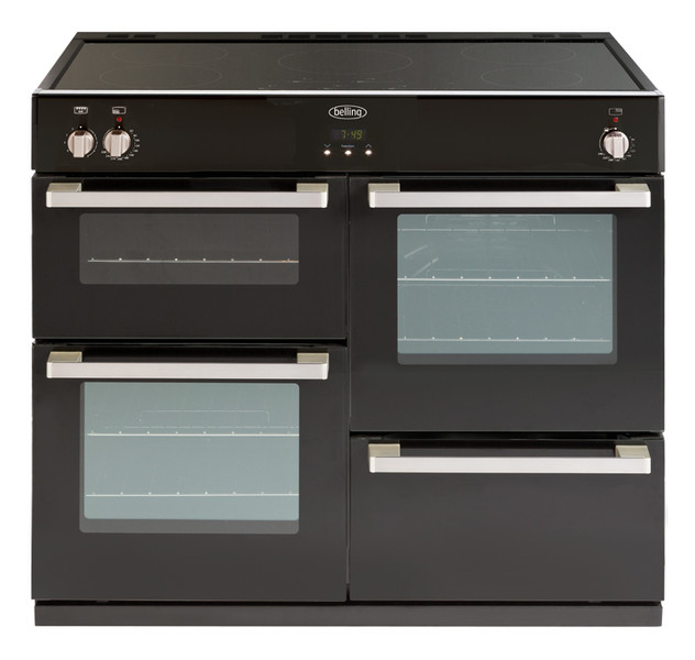 Belling DB4 100Ei Freistehend Induction hob A Schwarz