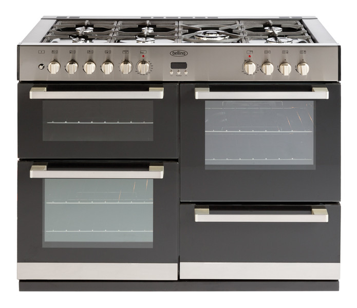 Belling DB4 110DF Отдельностоящий Gas hob A Нержавеющая сталь