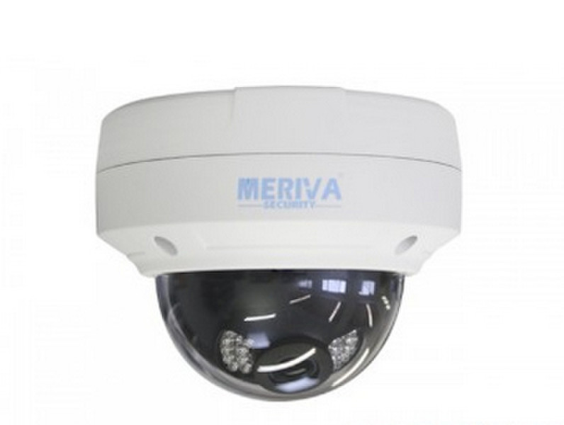 Meriva Security MHD-302 CCTV security camera Innen & Außen Kuppel Weiß Sicherheitskamera