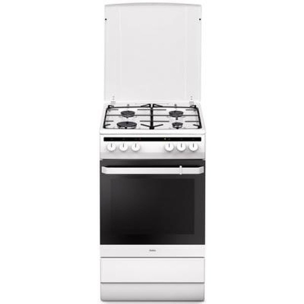 Amica SHM5865DW Freestanding Gas hob A White cooker