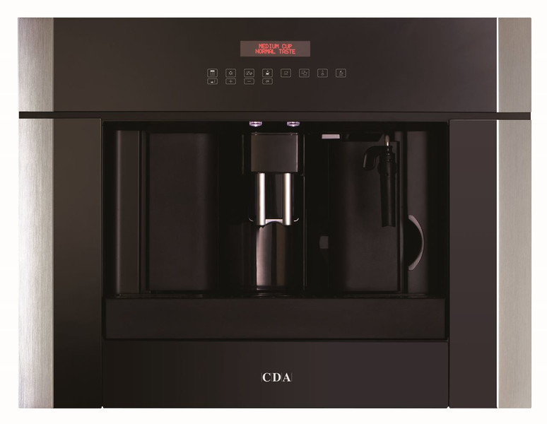 CDA VC800 Espresso machine 1.8л 2чашек Черный, Нержавеющая сталь