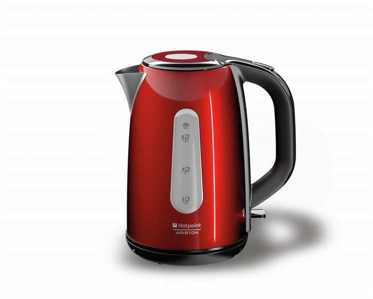 Hotpoint WK 22M DR0 1.7L Red 2200W electrical kettle