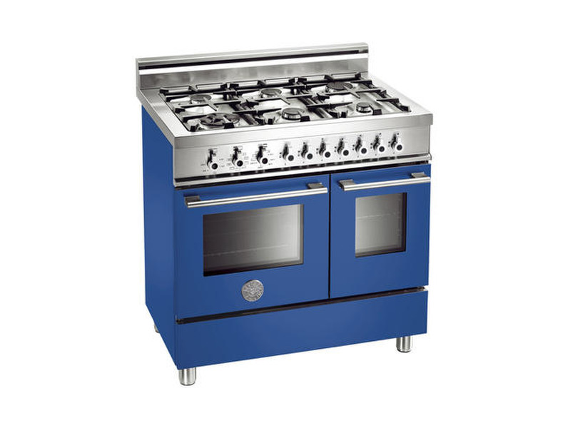 Bertazzoni W90 6 MFE BL Freistehend Gas hob Blau