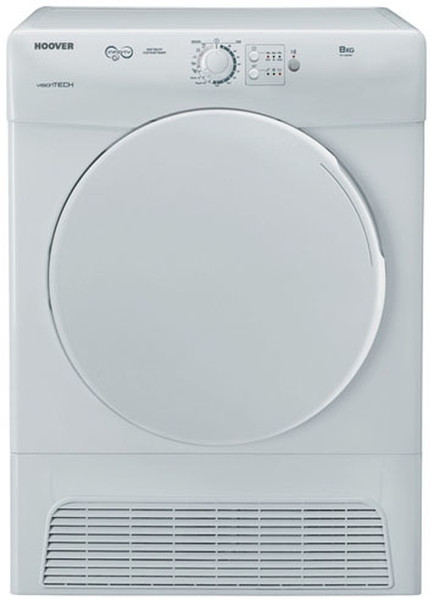 Hoover VTC 680 NBX freestanding Front-load 8kg B White tumble dryer