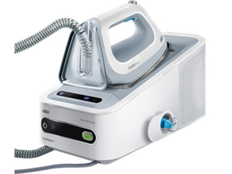 Braun Carestyle IS 5042 WH Easy 2400W 1.4L Eloxal soleplate White steam ironing station