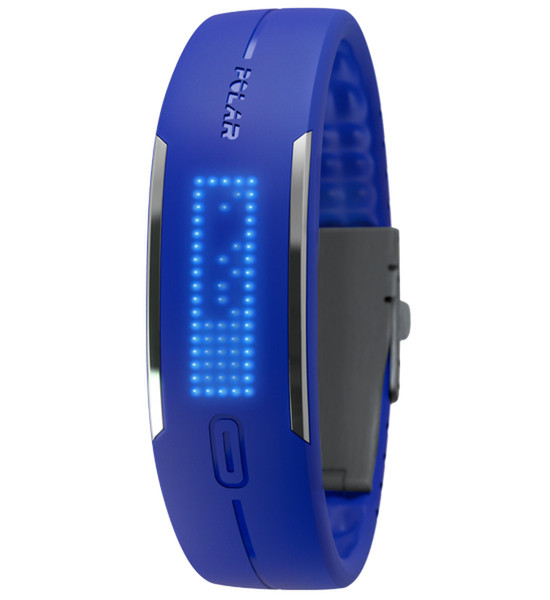 Polar LOOP Wristband activity tracker LED Verkabelt/Kabellos Blau