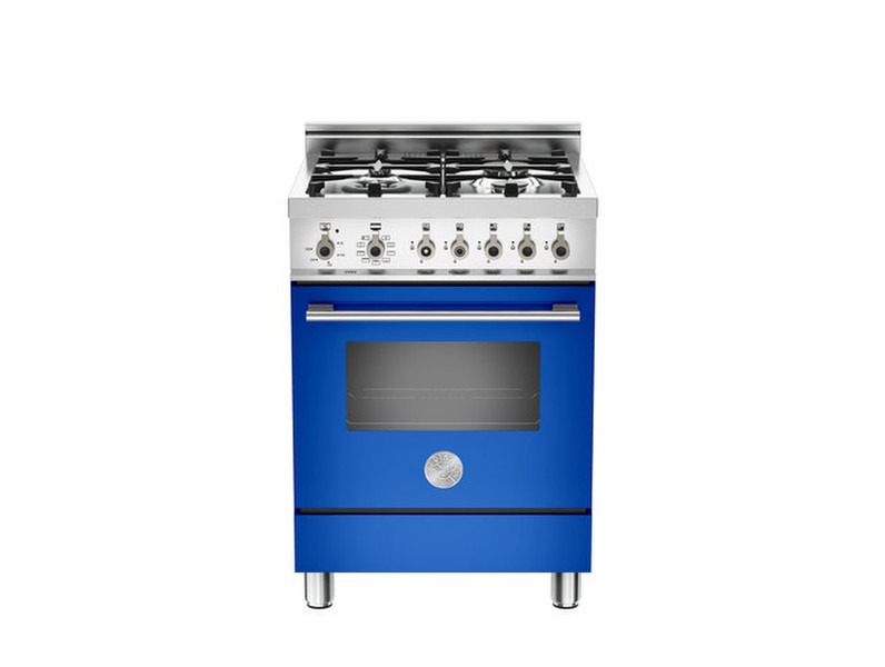 Bertazzoni X60 4 MFE BL Freestanding Gas hob Blue