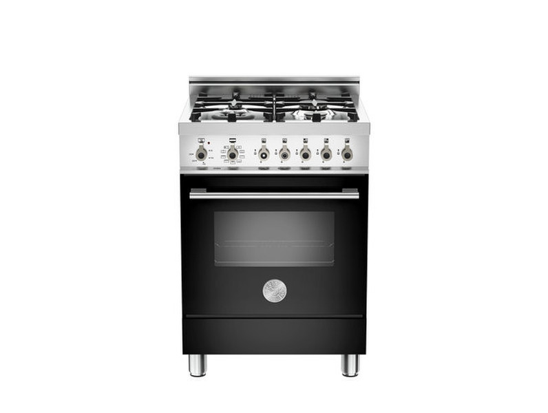 Bertazzoni X60 4 MFE NE Freestanding Gas hob Black