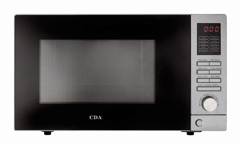 CDA VM200 Countertop 25L 900W Black,Stainless steel