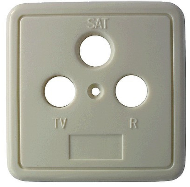 KREILING AP 3 SAT + TV + Radio White socket-outlet