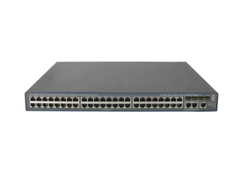 Hewlett Packard Enterprise 3600-48-PoE+ v2 SI Switch Управляемый L3 Fast Ethernet (10/100) Power over Ethernet (PoE) 1U Серый