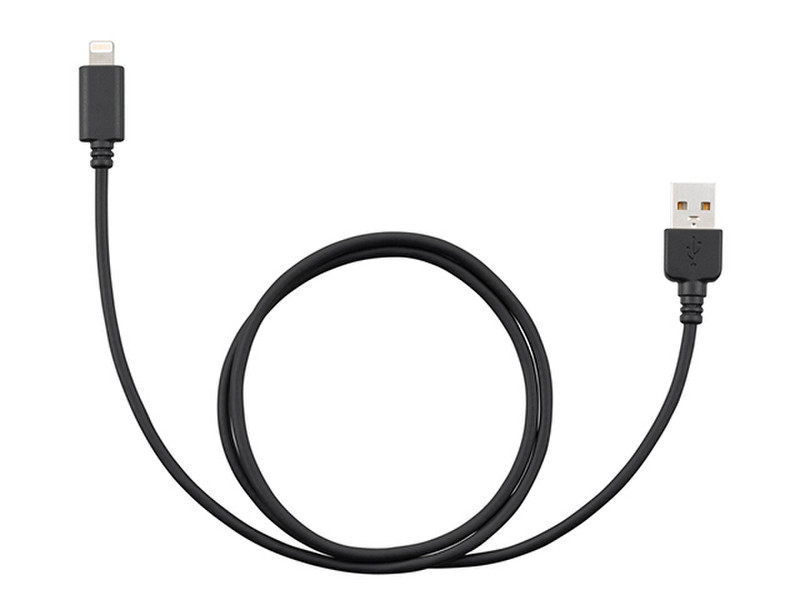 JVC KS-U62 USB A Lightning Черный кабель USB
