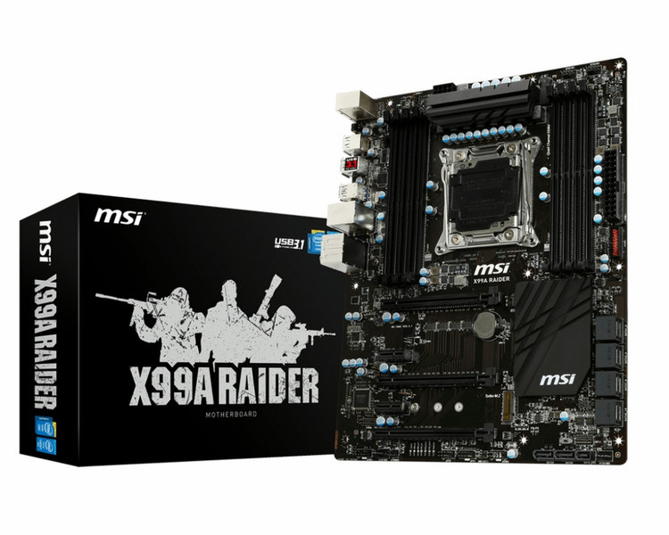 MSI X99A RAIDER Intel X99 LGA 2011-v3 ATX