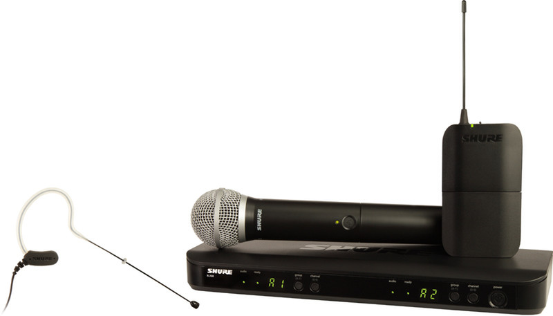 Shure Combo SM58 / MX153 Stage/performance microphone Проводная Бежевый, Черный