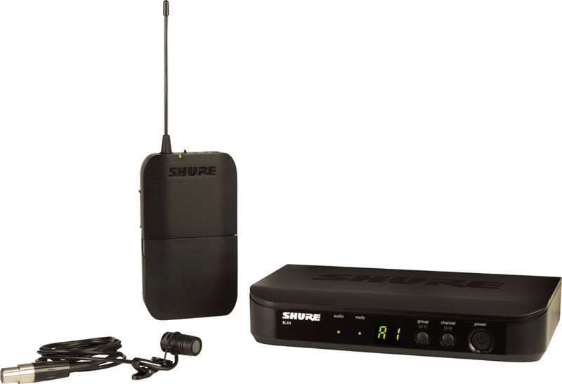 Shure GLXD14E/85 Z2 Stage/performance microphone Wireless Black