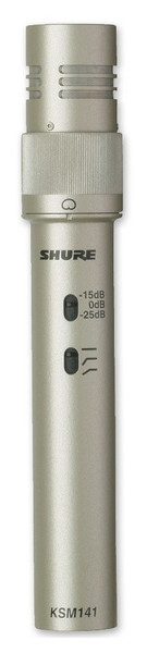 Shure KSM141/SL Studio microphone Проводная Золотой микрофон