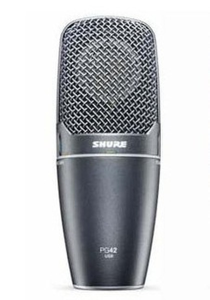 Shure PG42-USB Stage/performance microphone Verkabelt Schwarz Mikrofon