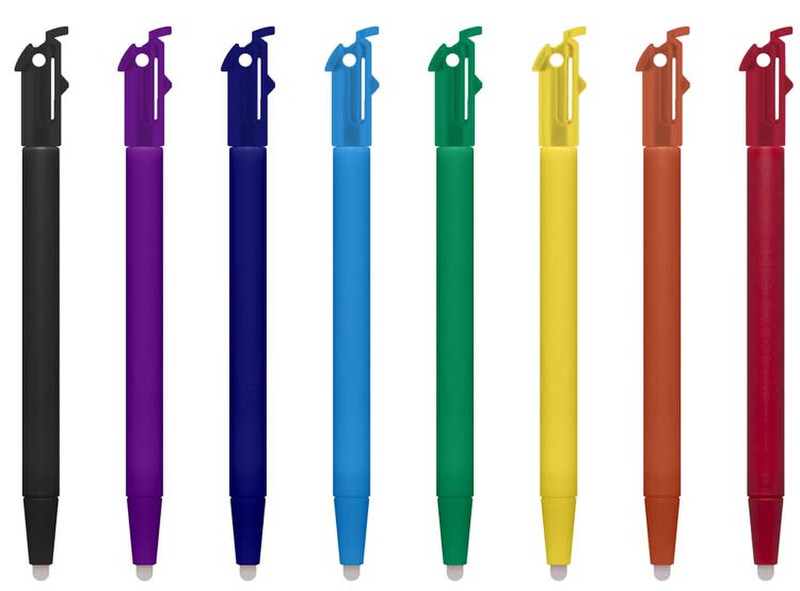 Bigben Interactive Color stylus Черный, Синий, Бирюзовый, Серый, Розовый, Пурпурный, Красный стилус