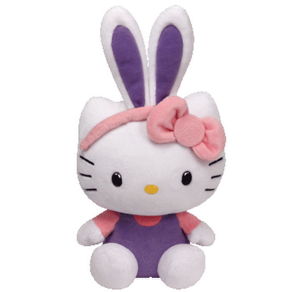 TY Hello Kitty Spielzeug-Katze Violett, Weiß