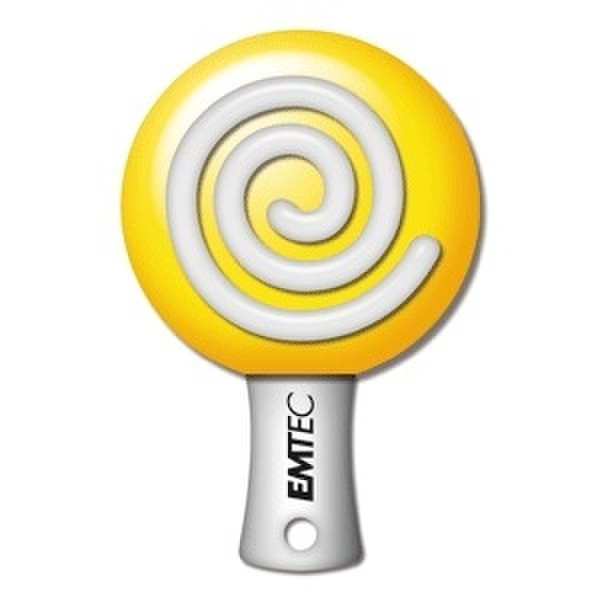Emtec M300 Lollipop 2GB 2ГБ USB 2.0 Тип -A Желтый USB флеш накопитель