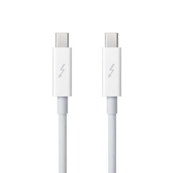 Apple Thunderbolt 0.5m 0.5m White Thunderbolt cable
