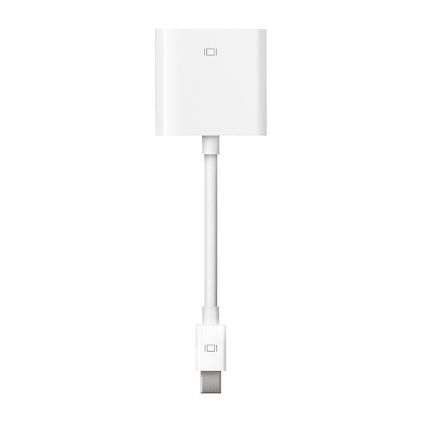 Apple MB570LL/B Mini Displayport M DVI FM Белый кабельный разъем/переходник